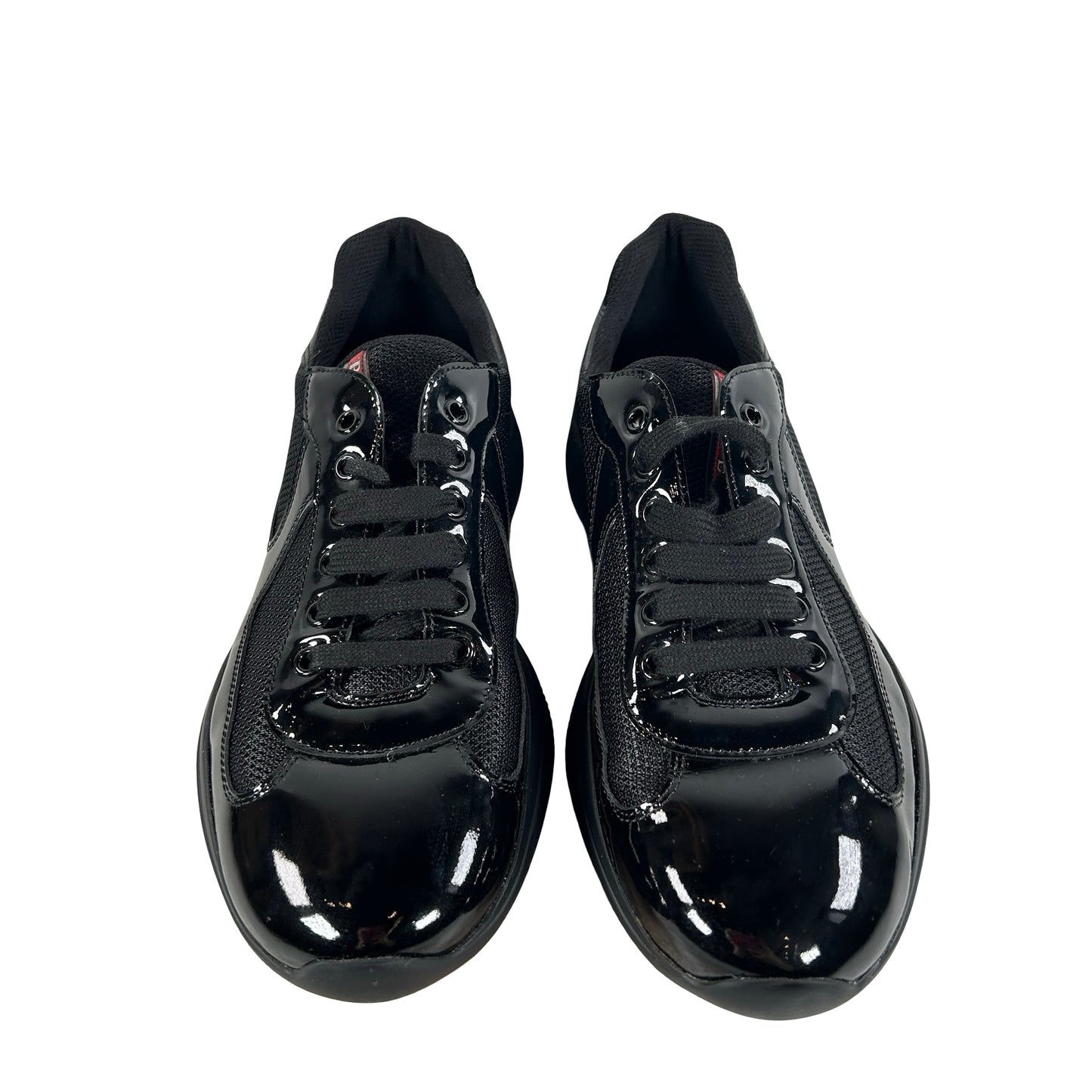 Prada America's Cup Black Patent [USED] - 8 UK (US 9) (Used) (No Box)