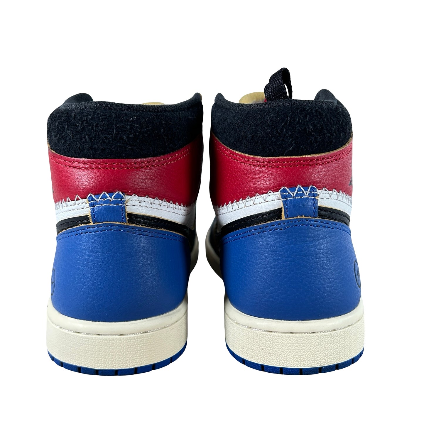 IO7847 002 Jordan 1 Retro High OG SP Fragment x Union LA Varsity Red Sport Royal [USED] - 8 M (Used)