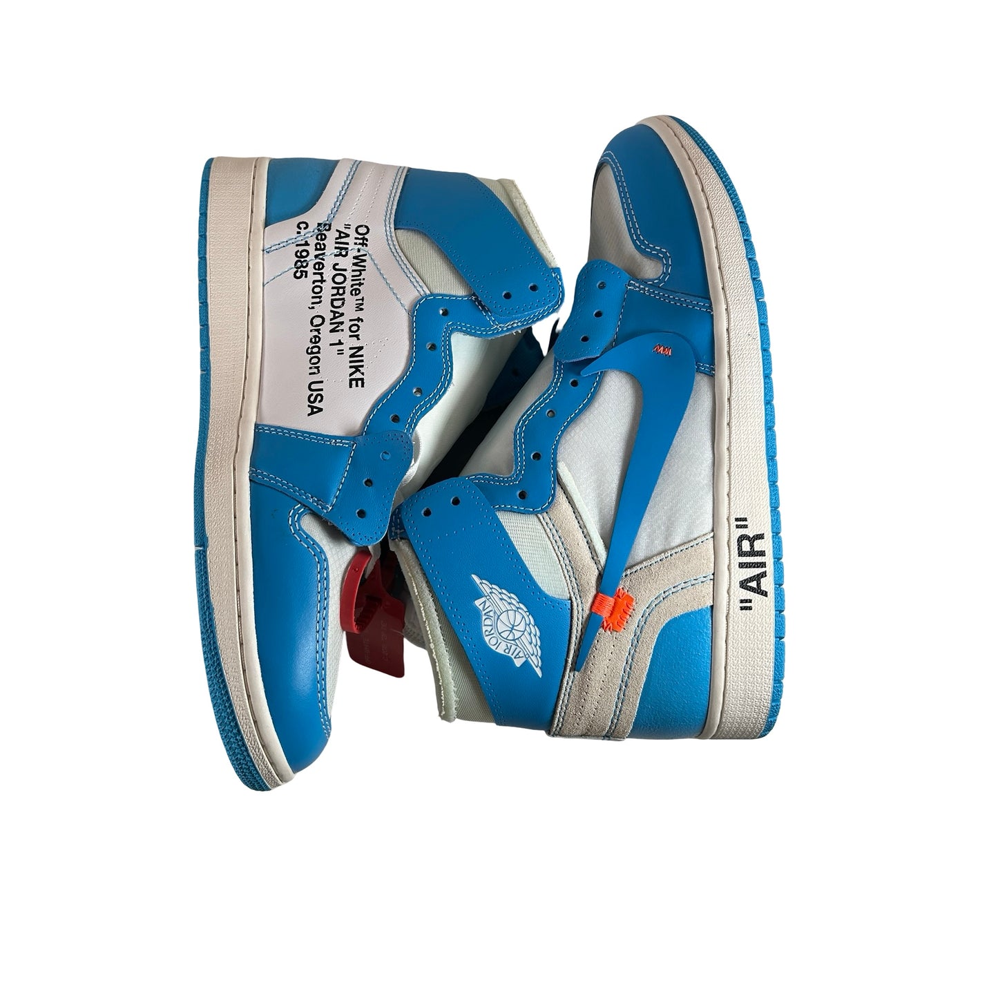 AQ0818 148 Jordan 1 Retro Alto Blanco roto UNC