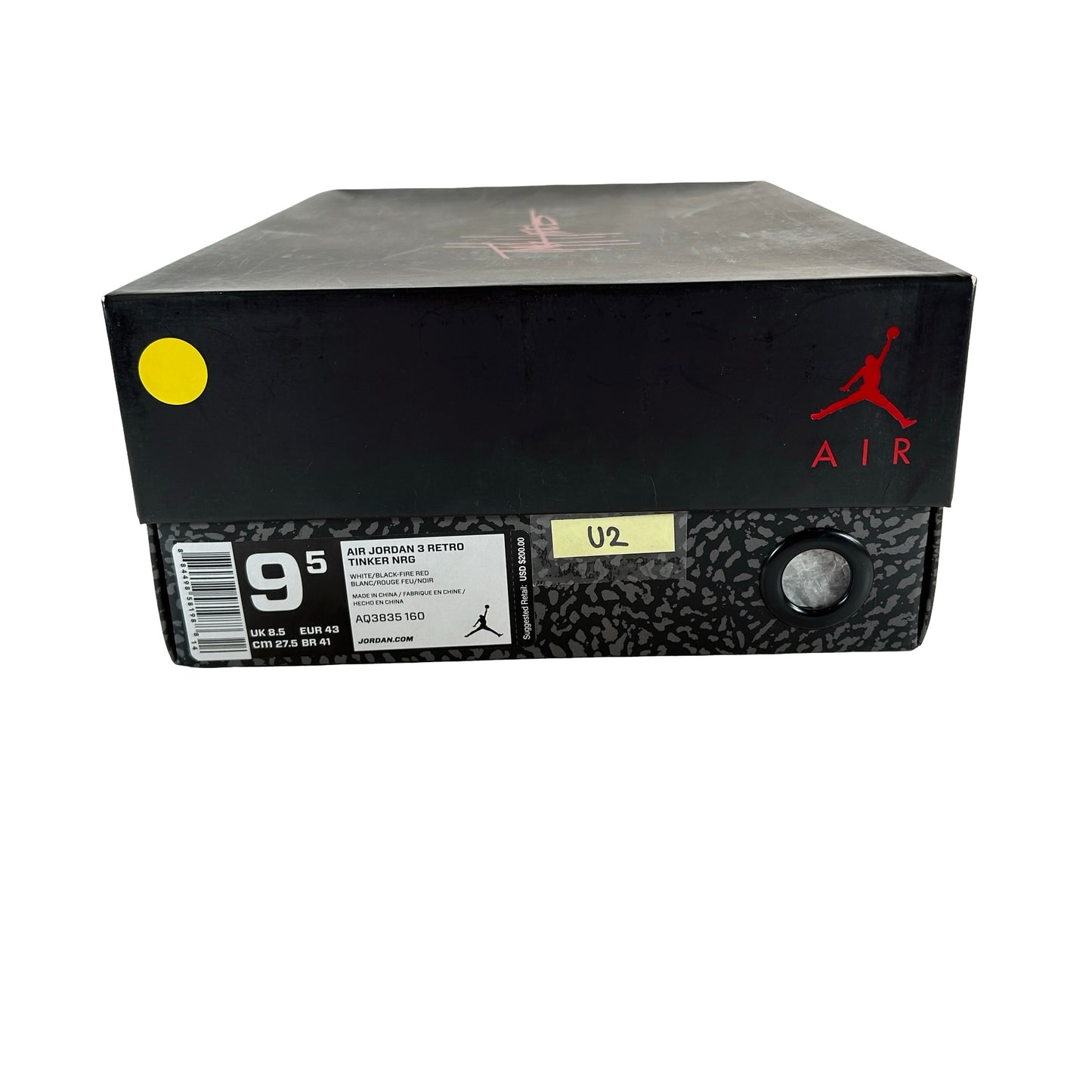 AQ3835 160 Jordan 3 Retro Tinker Hatfield [USED] - 9.5 M (Used2)