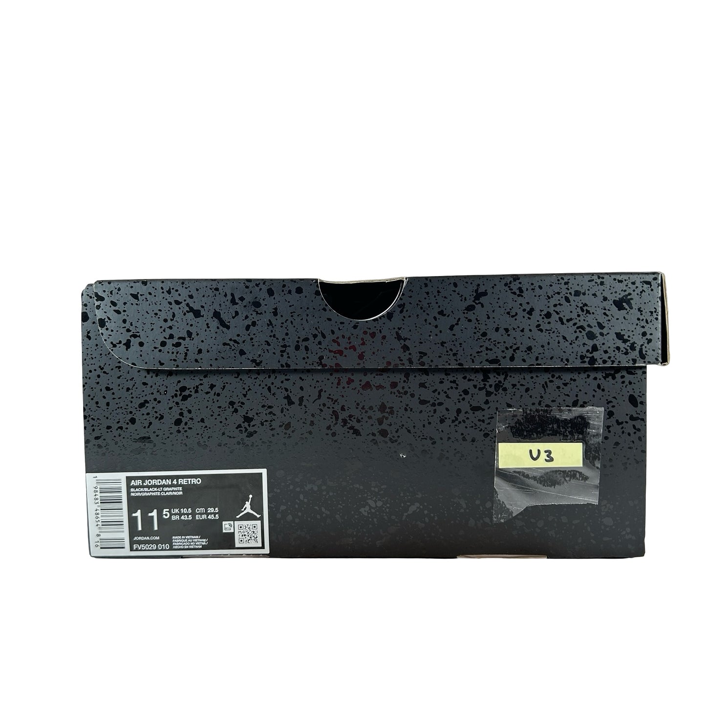 FV5029 010 Jordan 4 Retro Black Cat (2025) [USED] - 11.5 M (Used3)