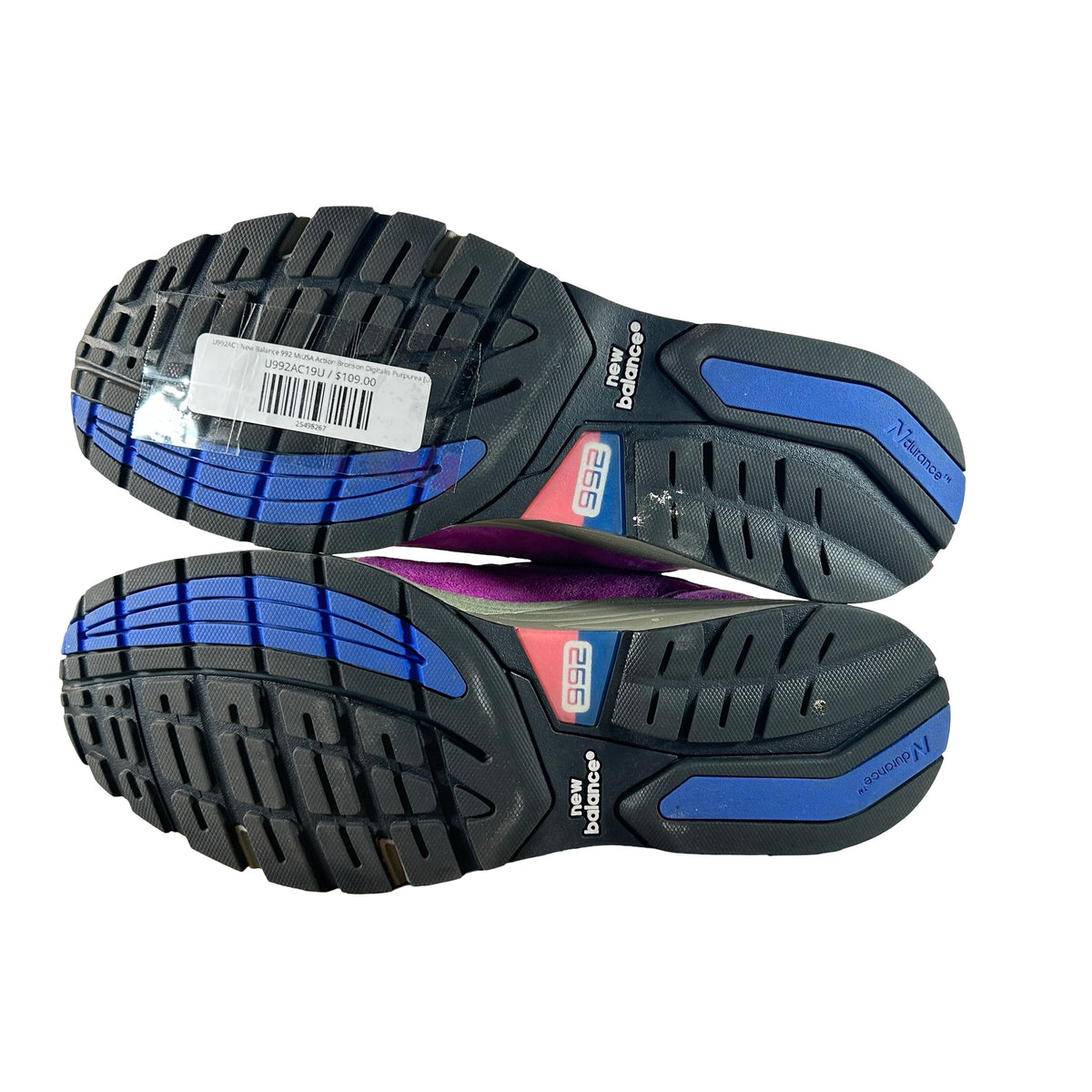 U992AC1 New Balance 992 MiUSA Action Bronson Digitalis Purpurea [USED] - 9 M (Used)