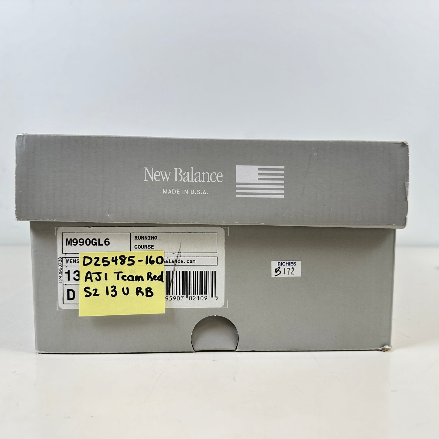 DZ5485 160 Jordan 1 Retro High OG Artisanal Team Red [USED] - 13 M (Used) (Replace Box)