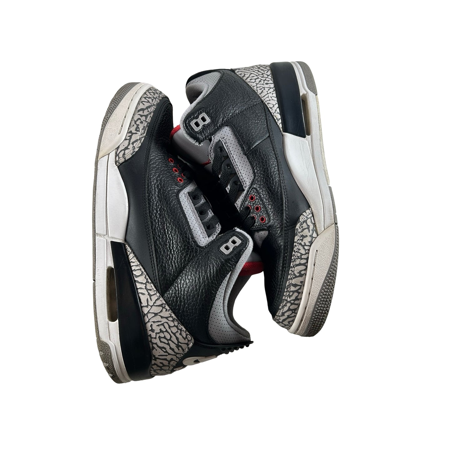 854262 001 Jordan 3 Black Cement 2018 [USED] - 10 M (Used5) (No Box5)