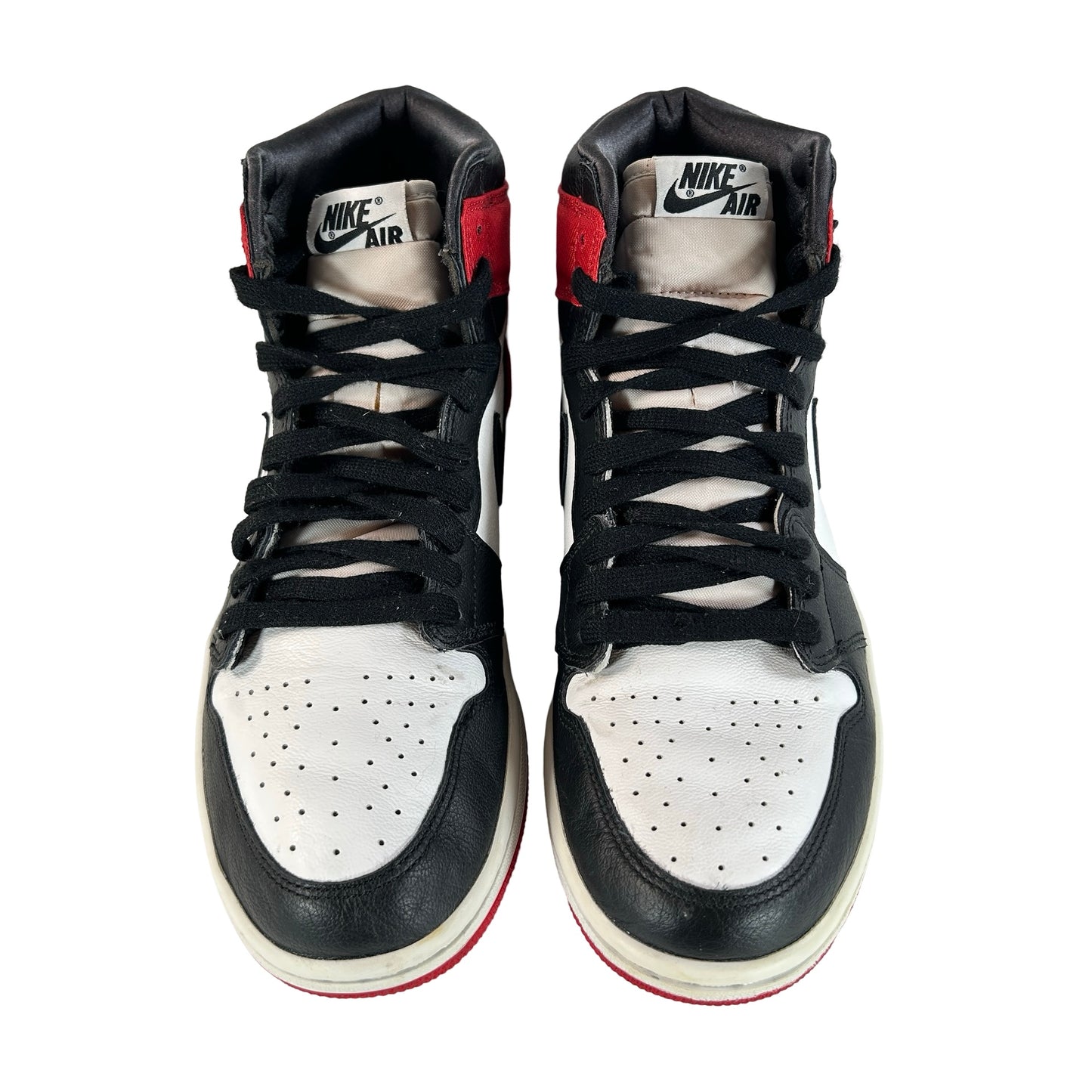 CD0461 016 AJ1 Satin Black Toe [USED] - 9.5 W (Used2) (No Box2)