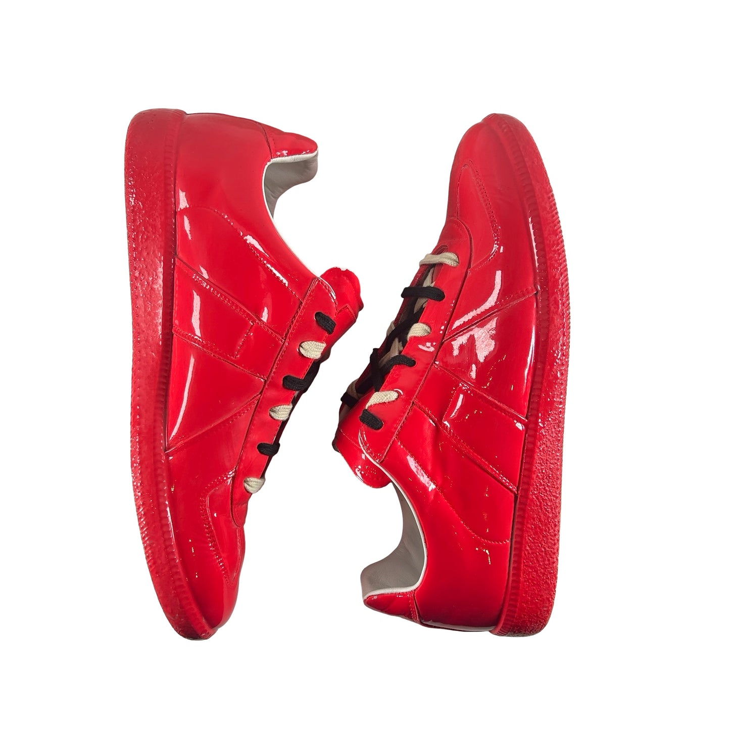Maison Margiela Patent Leather Red GAT [USED] - 43 EU (Used) (No Box)