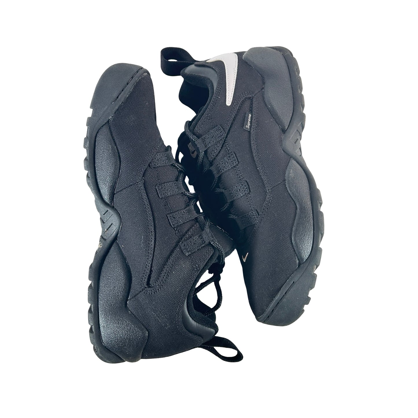 FQ3000 001 Nike SB Darwin Low Supreme Black [USED] - 9.5 M (Used) (No Box)