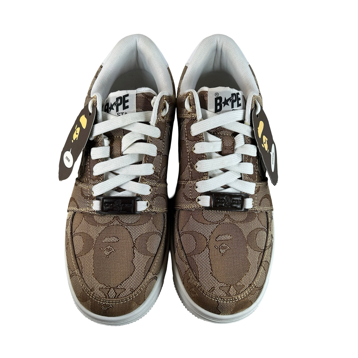 IG23191901 A Bathing Ape Bape Sta Low Coach Beige - 8.5 M [NO INSOLES]