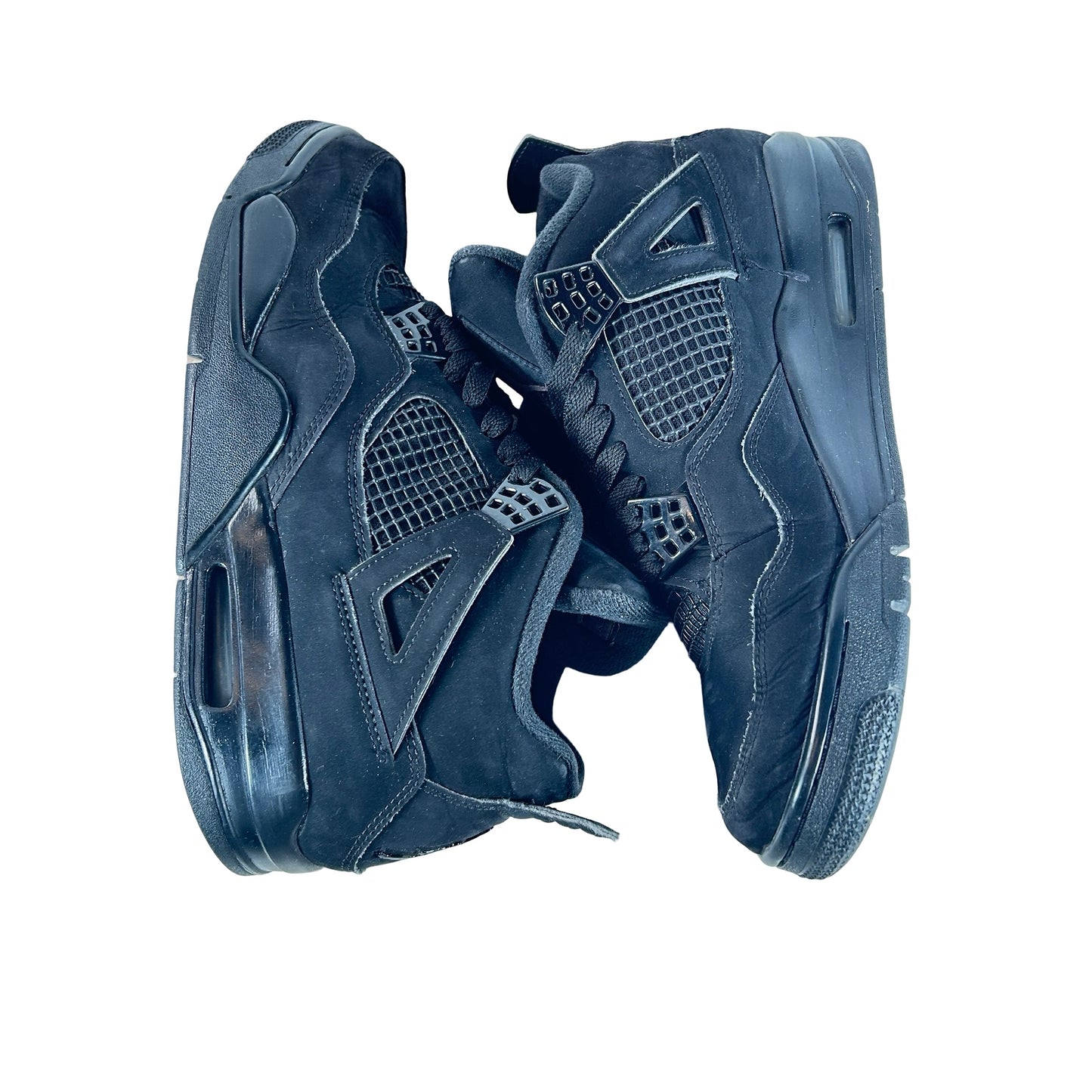 CU1110 010 Jordan 4 Retro Black Cat (2020) [USED] - 9.5 M (Used9)