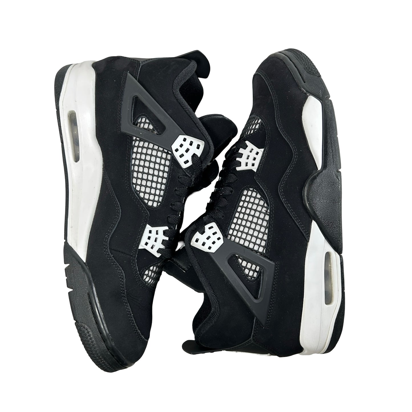 FQ8138 001  Jordan 4 Retro White Thunder [USED] - 11.5 M (Used2)