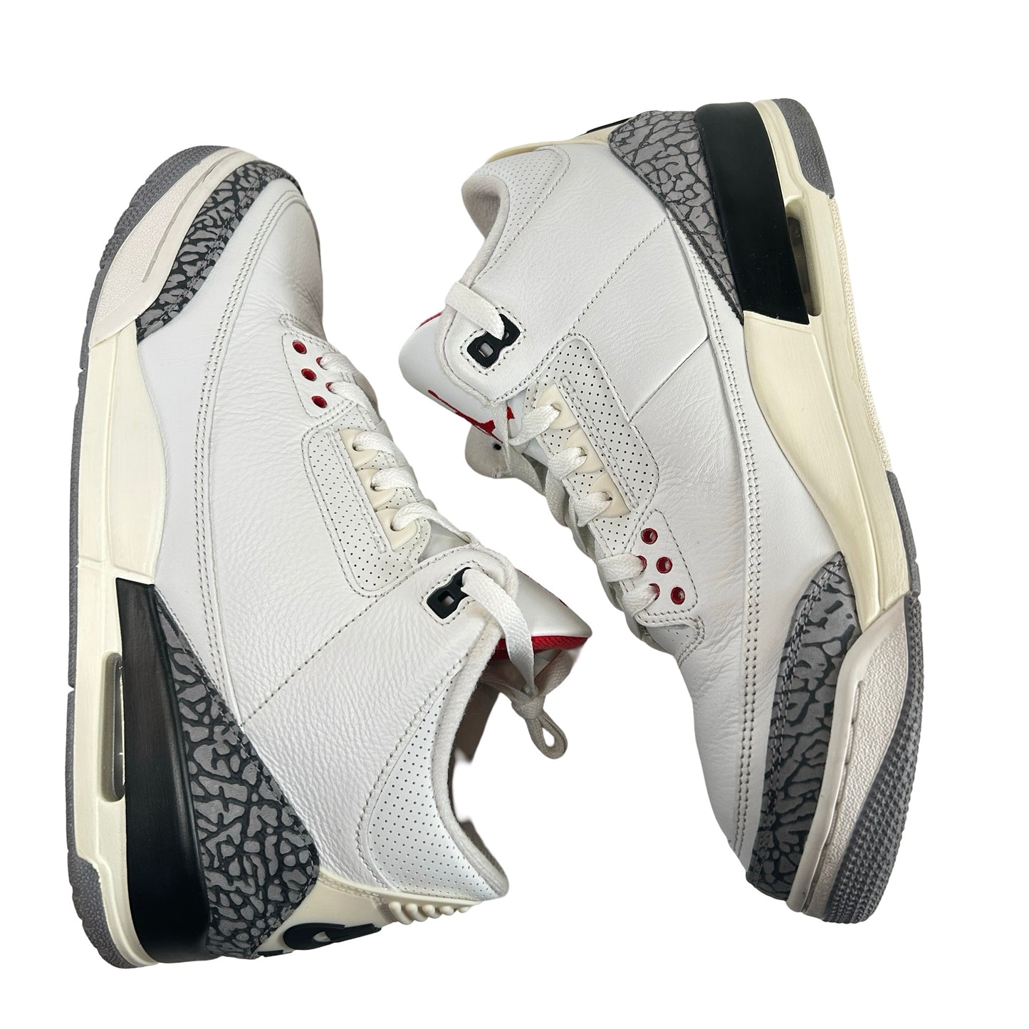 DN3707 100 Jordan 3 Retro White Cement Reimagined [USED] - 11.5 M (Used9)