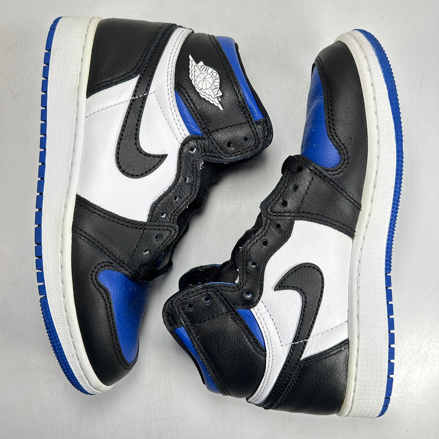 575441 041 Jordan 1 Retro High Royal Toe (GS) [USED] - 5 Y (Used)