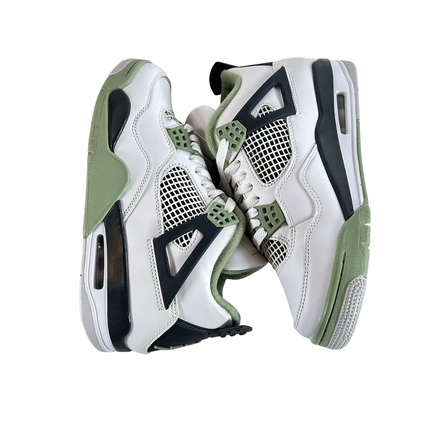 AQ9129 103 Jordan 4 Retro Seafoam (W) [USED] - 8.5 W (Used4)