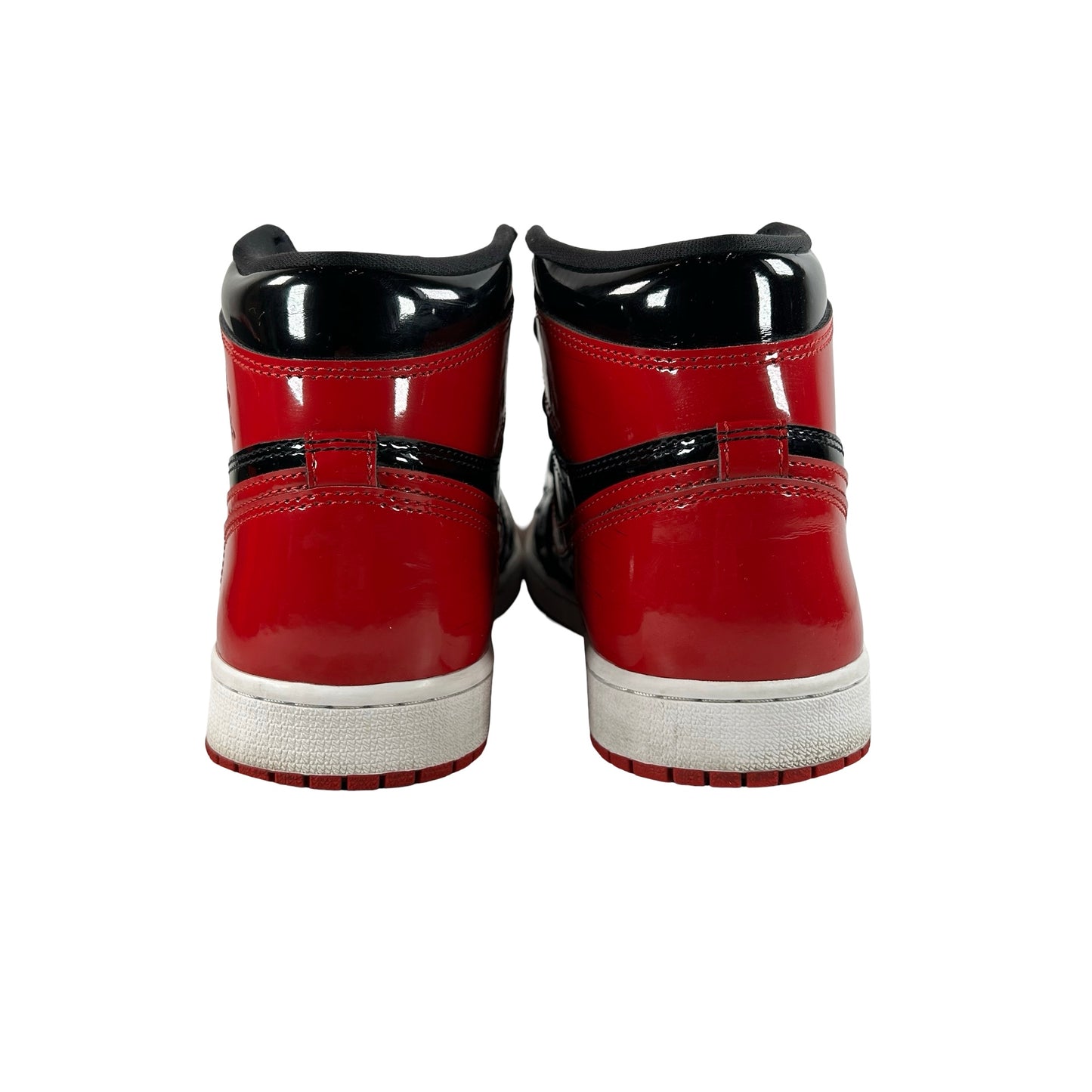 555088 063 Jordan 1 Retro High OG Patent Bred [USED] - 9 M (Used6)