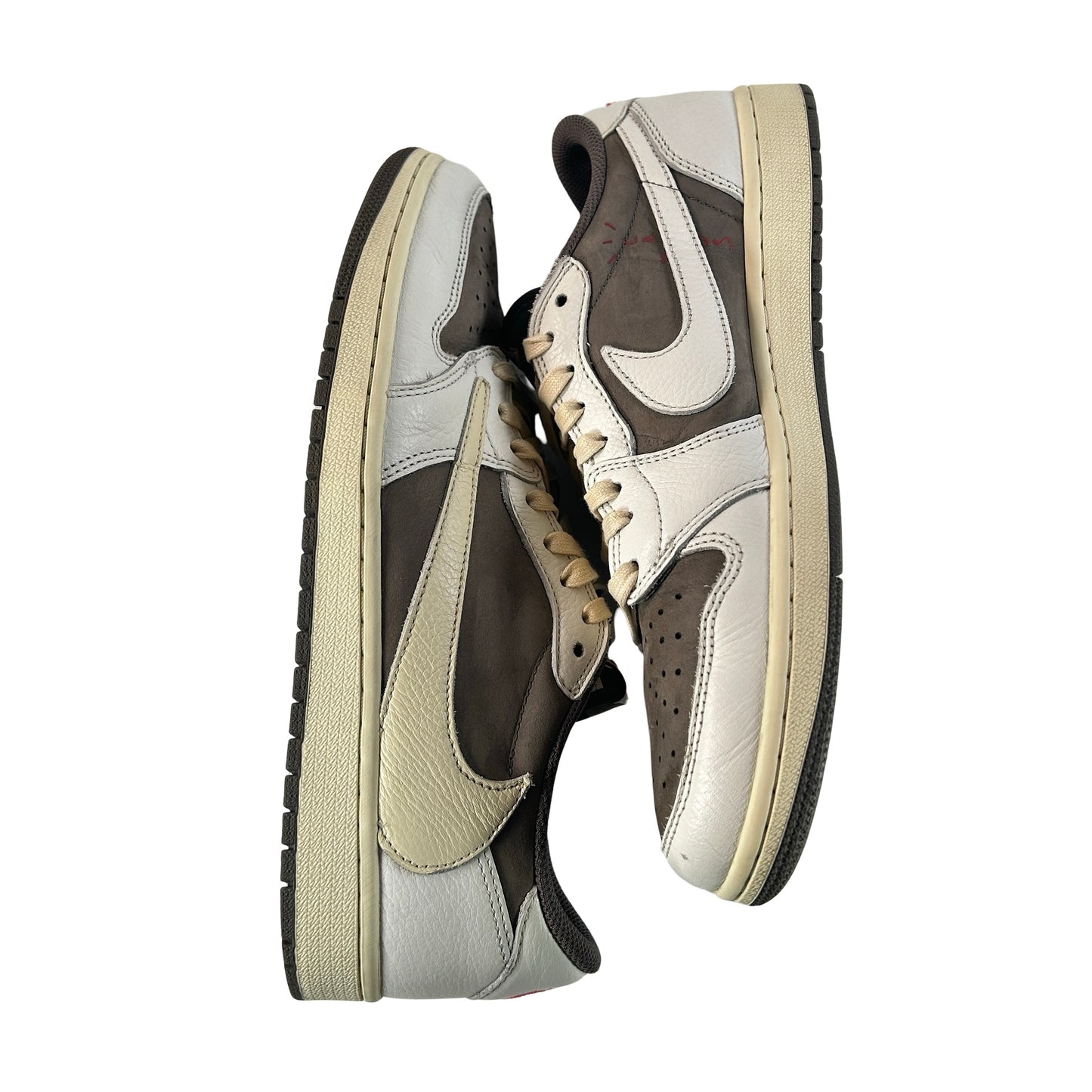 DM7866 162 Jordan 1 Retro Low OG SP Travis Scott Reverse Mocha [USED] - 11 M (Used)