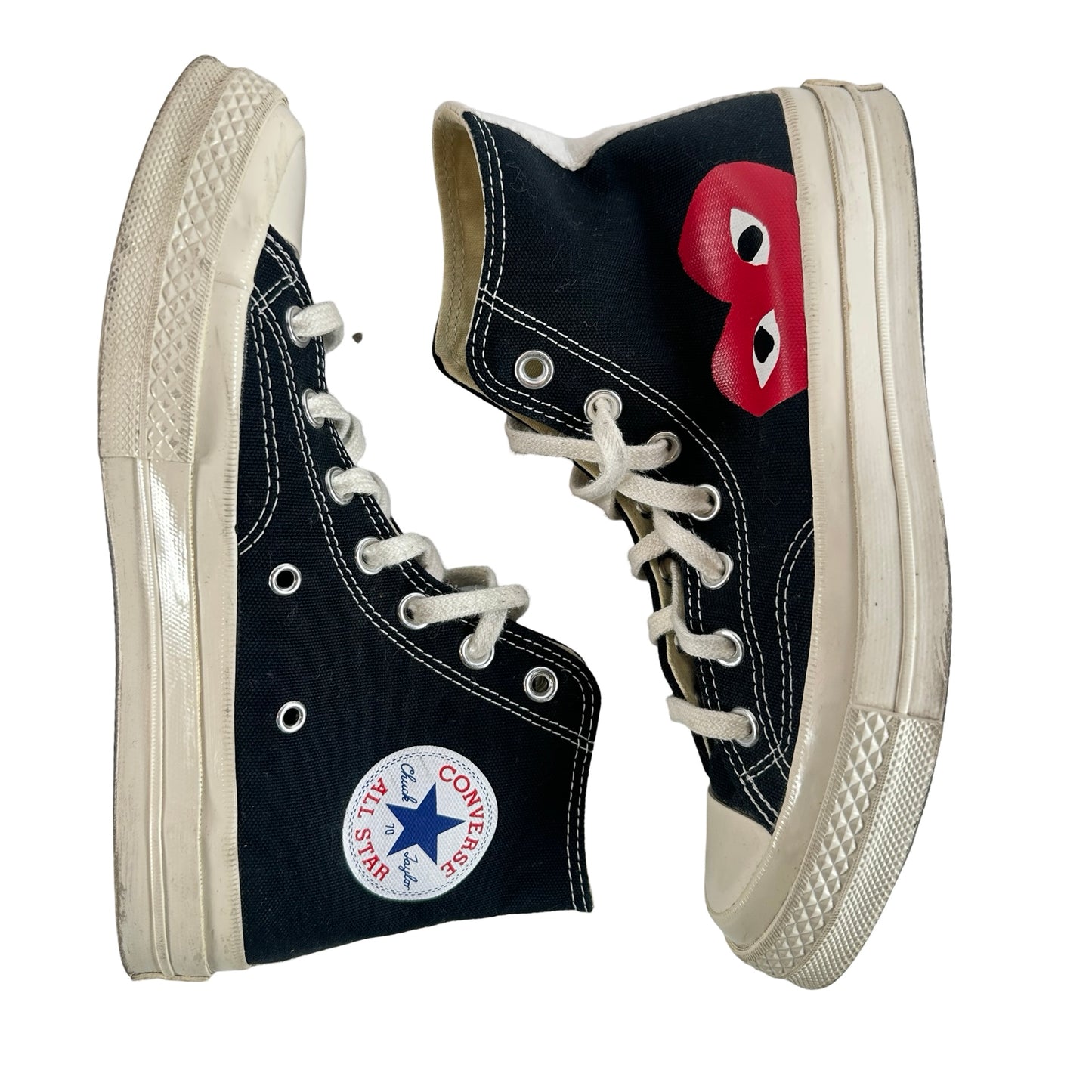 150204C Converse Chuck Taylor All Star 70 Hi CDG Black [USED] - 5 M (Used)