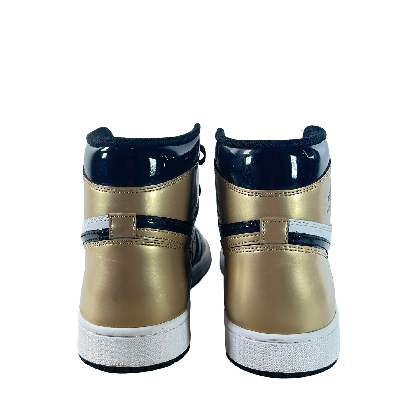 861428 007 Jordan 1 Retro High NRG Patent Gold Toe [USED] - 12 M (Used5)
