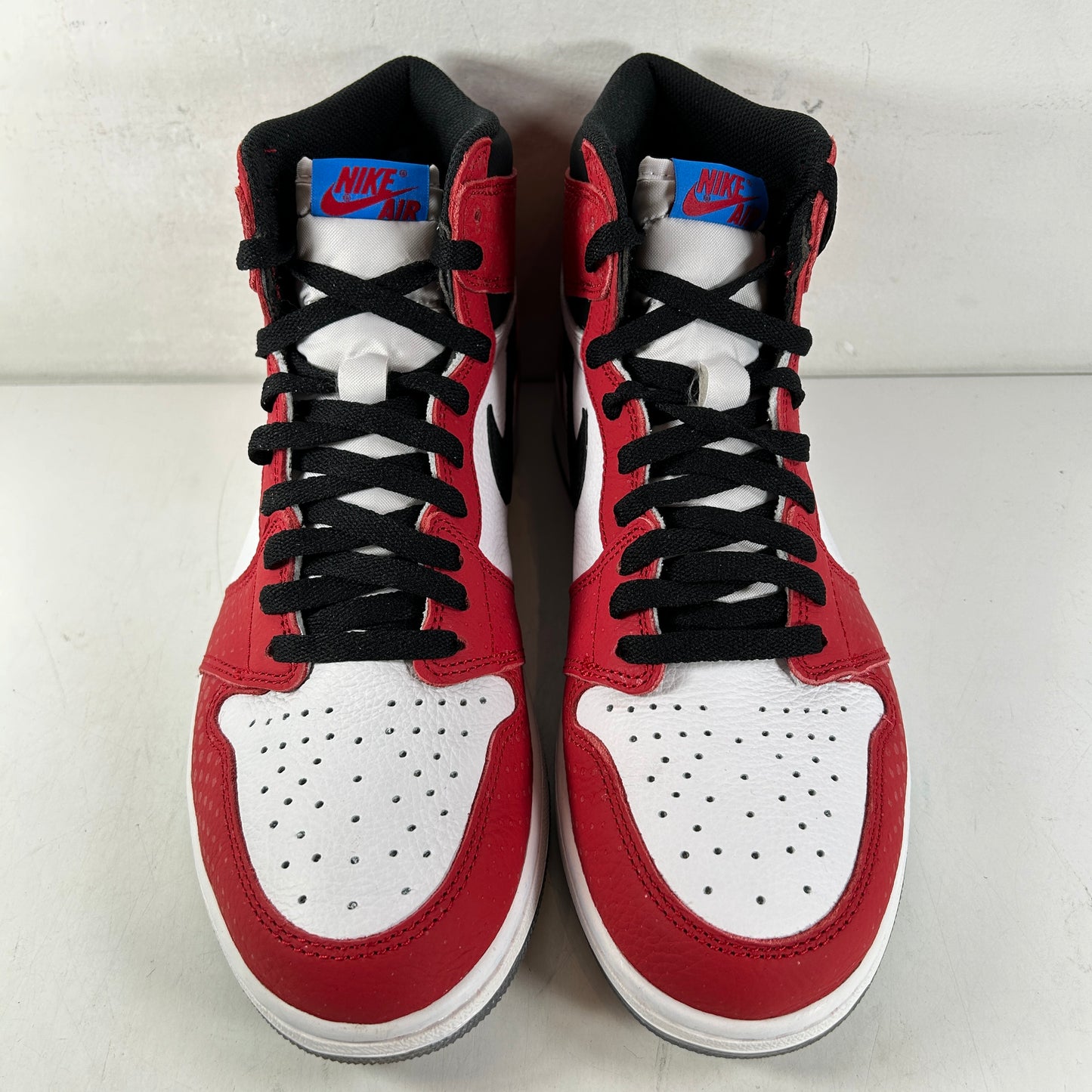 555088 602 Jordan 1 Retro Alto Historia del origen de Spider-Man