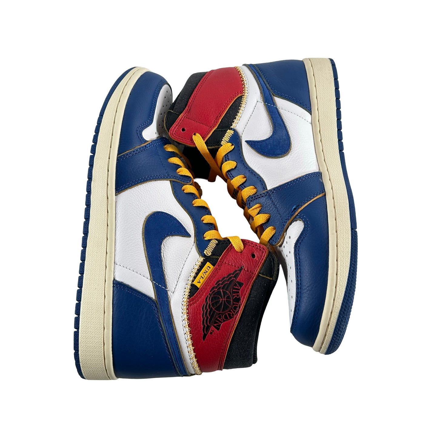 BV1300 146 Jordan 1 Union Storm Blue Toe [USED] - 10 M (Used)