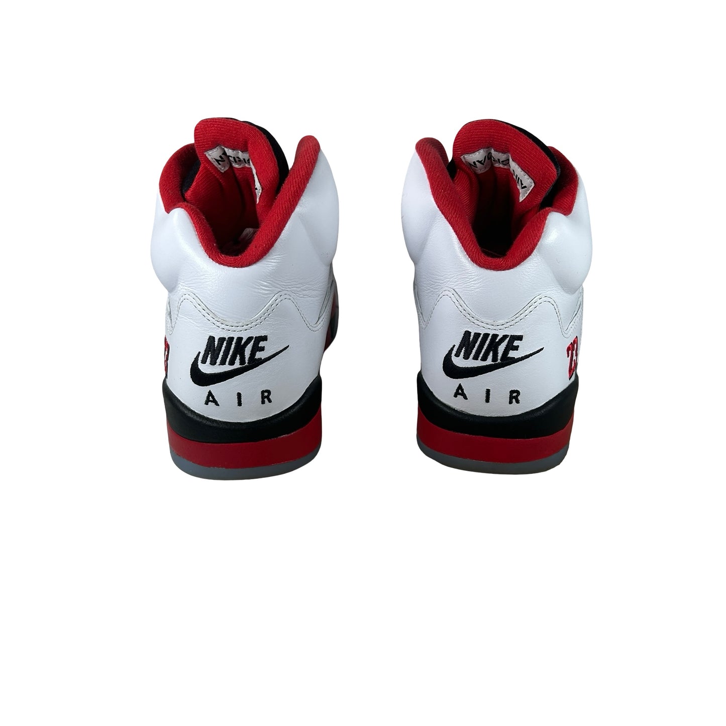 HQ7978 101 Jordan 5 Retro Fire Red Black Tongue (2025) [USED] - 10 M (Used3)