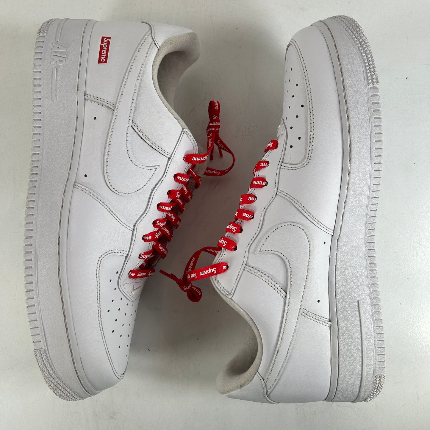 CU9225 100 AF1 Low Supreme White [USED] - 12 M (Used) (No Box)