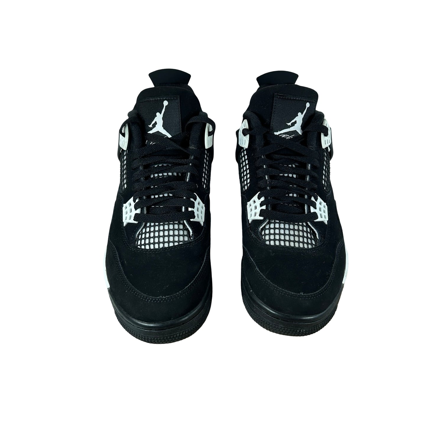 FQ8138 001  Jordan 4 Retro White Thunder [USED] - 9 M (Used4) (No Box4)