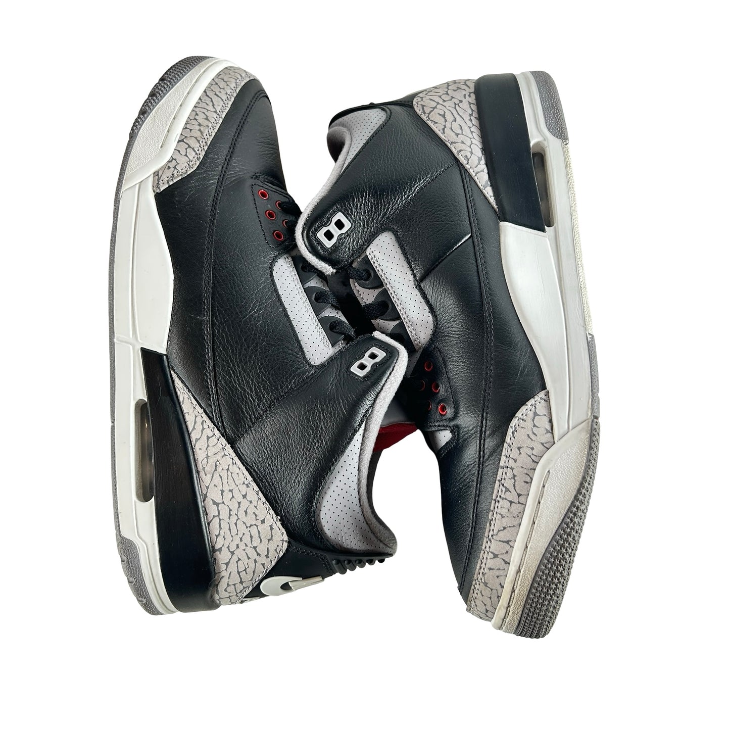 DN3707 010 Jordan 3 Retro Black Cement Reimagined (2024) [USED] - 13 (Used9) (Replace Lid)
