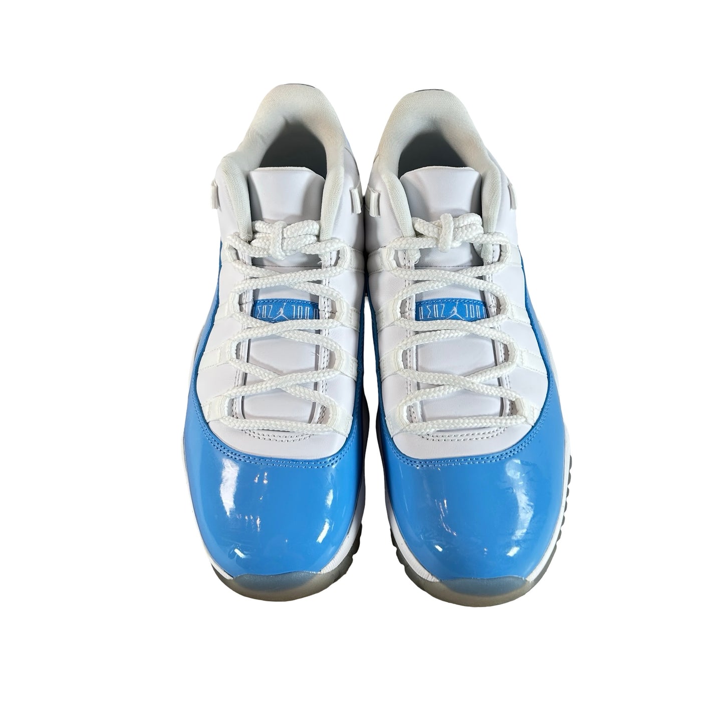 528895 106 Jordan 11 Retro Low University Blue (2017) - 8 M (Yellowing)