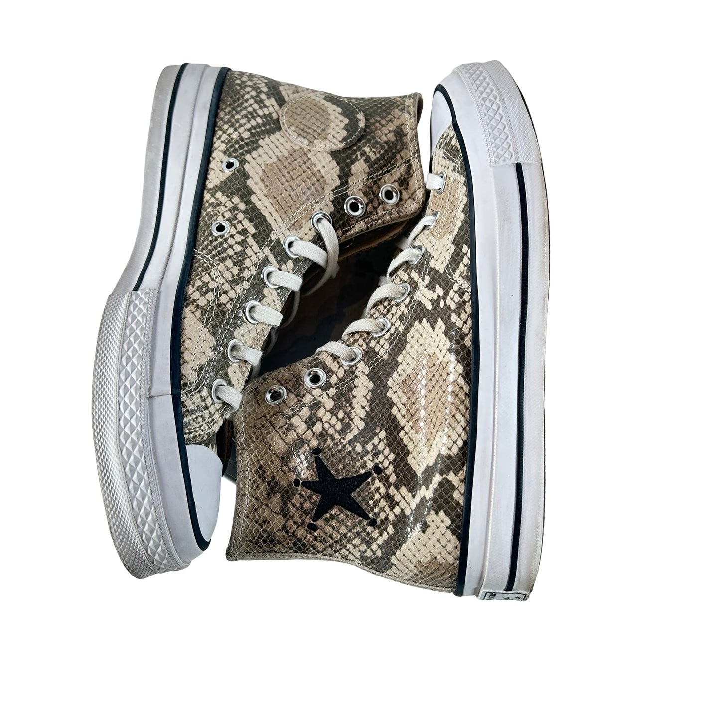 A11674C Converse Chuck Taylor All Star 70 Hi Stussy Snakeskin [USED] - 7 M (Used)