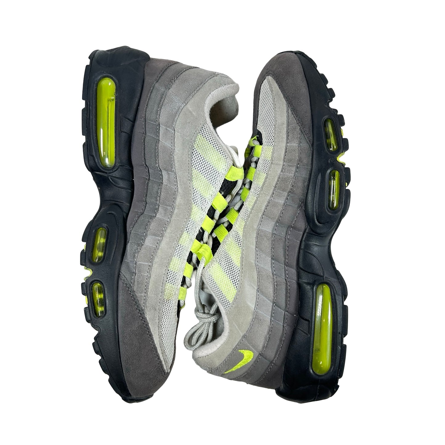 554970 071 Nike Air Max 95 OG Neon (2015) [USED] - 10.5 M (Used) (No Box)