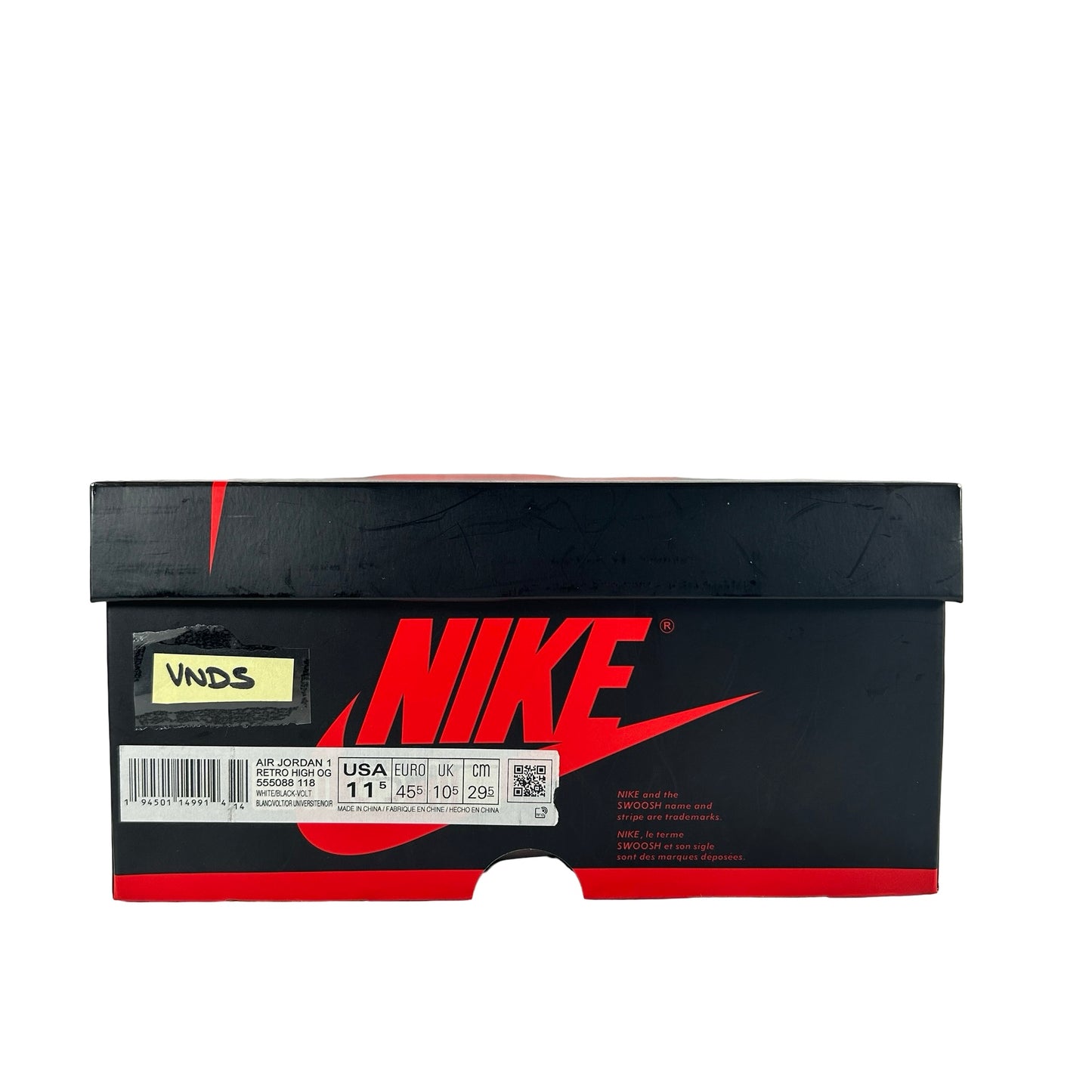 555088 118 Jordan 1 Volt Gold [USED] - 11.5 M (VNDS)