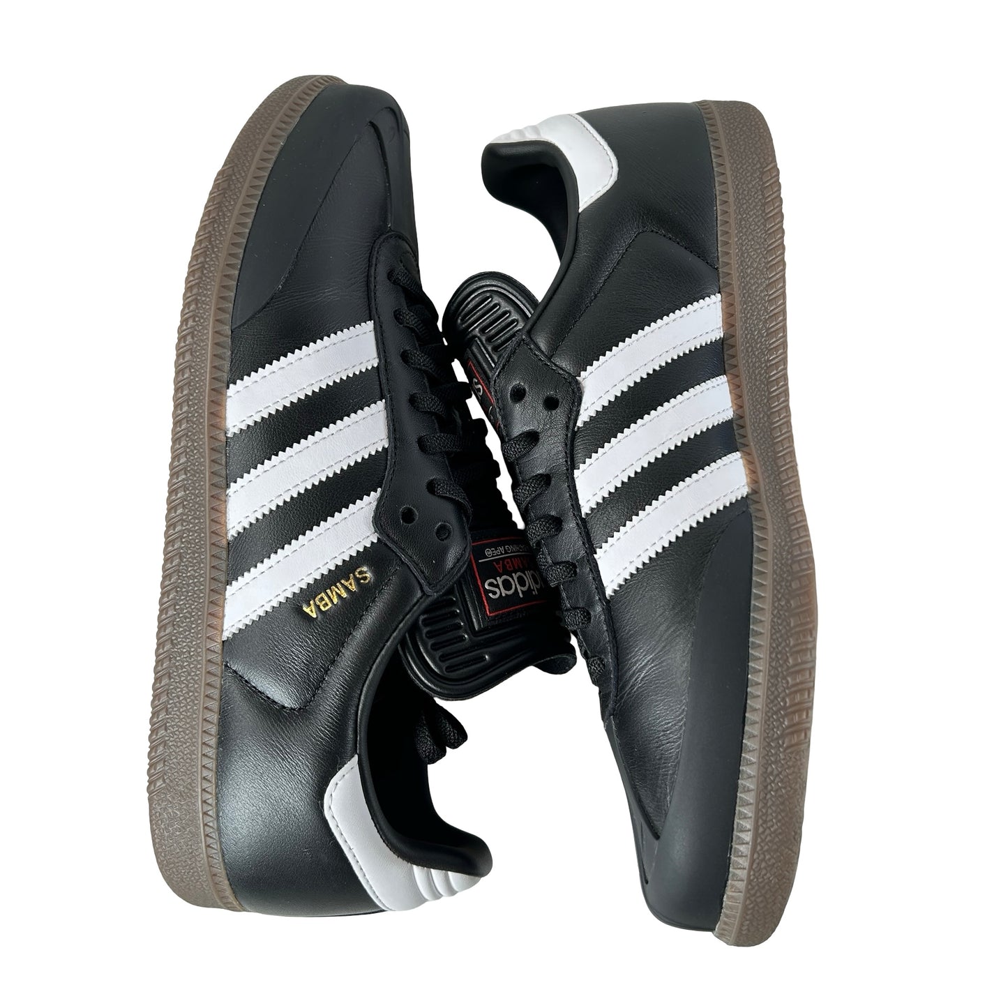 JR9246 adidas Samba Bape Black White Gum [USED] - 9 M (Used)