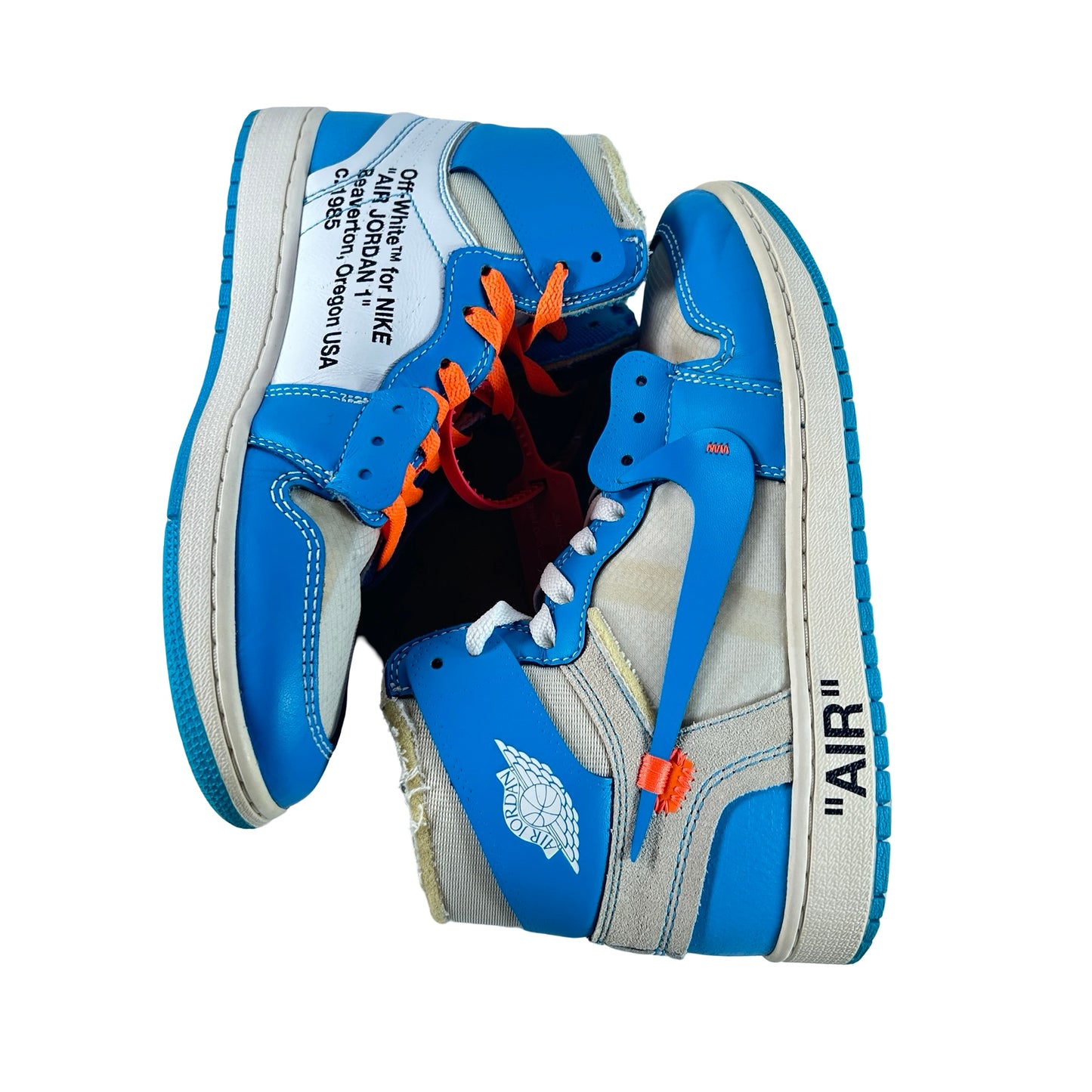 AQ0818 148 Jordan 1 Retro High Off-White UNC [USED] - 8.5 M (Used)