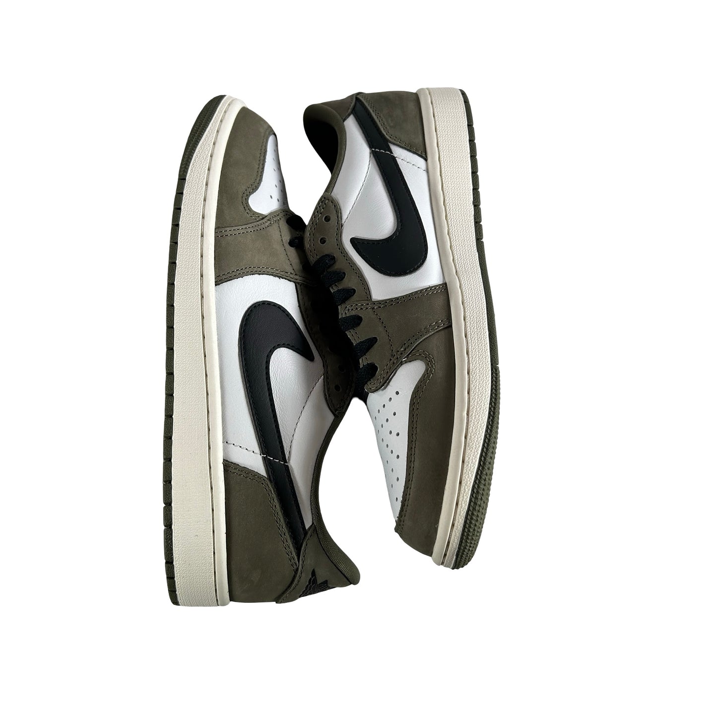 HQ6998 200 Jordan 1 Retro Low Medium Olive [USED] - 9.5 M (Used)