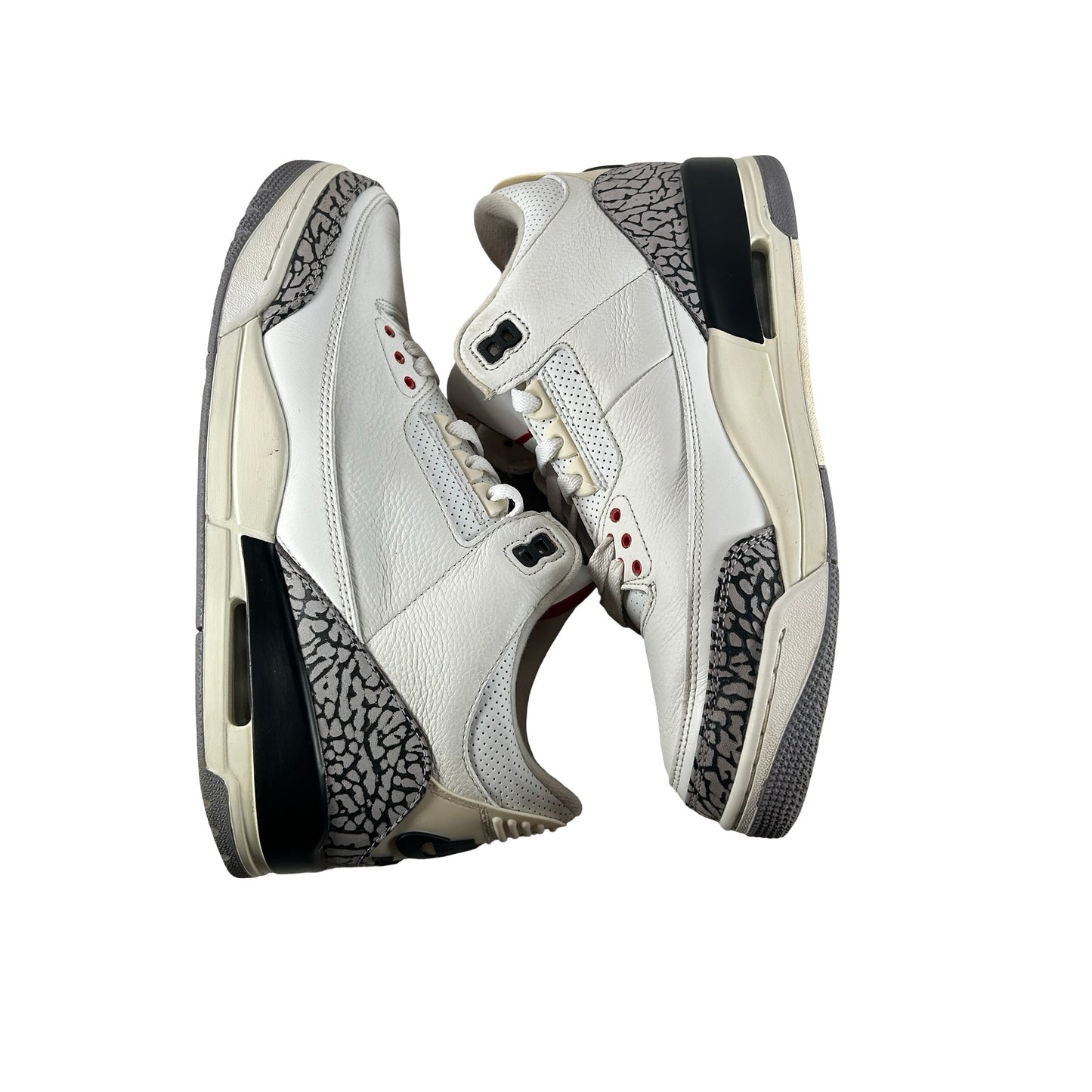 DN3707 100 Jordan 3 Retro White Cement Reimagined [USED] - 10.5 M (Used3) (No Box3)