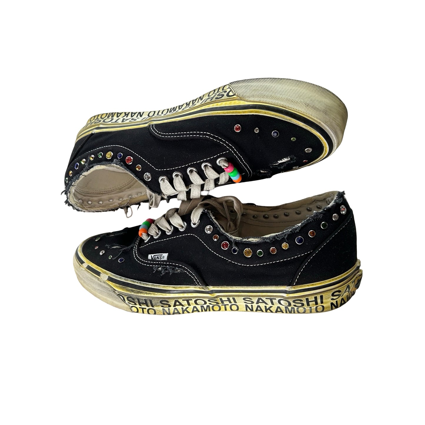 VN000EFEBLK Vans OTW Era 95 Satoshi Nakamoto Round Lucky Charm [USED] - 10.5 M (Used2)