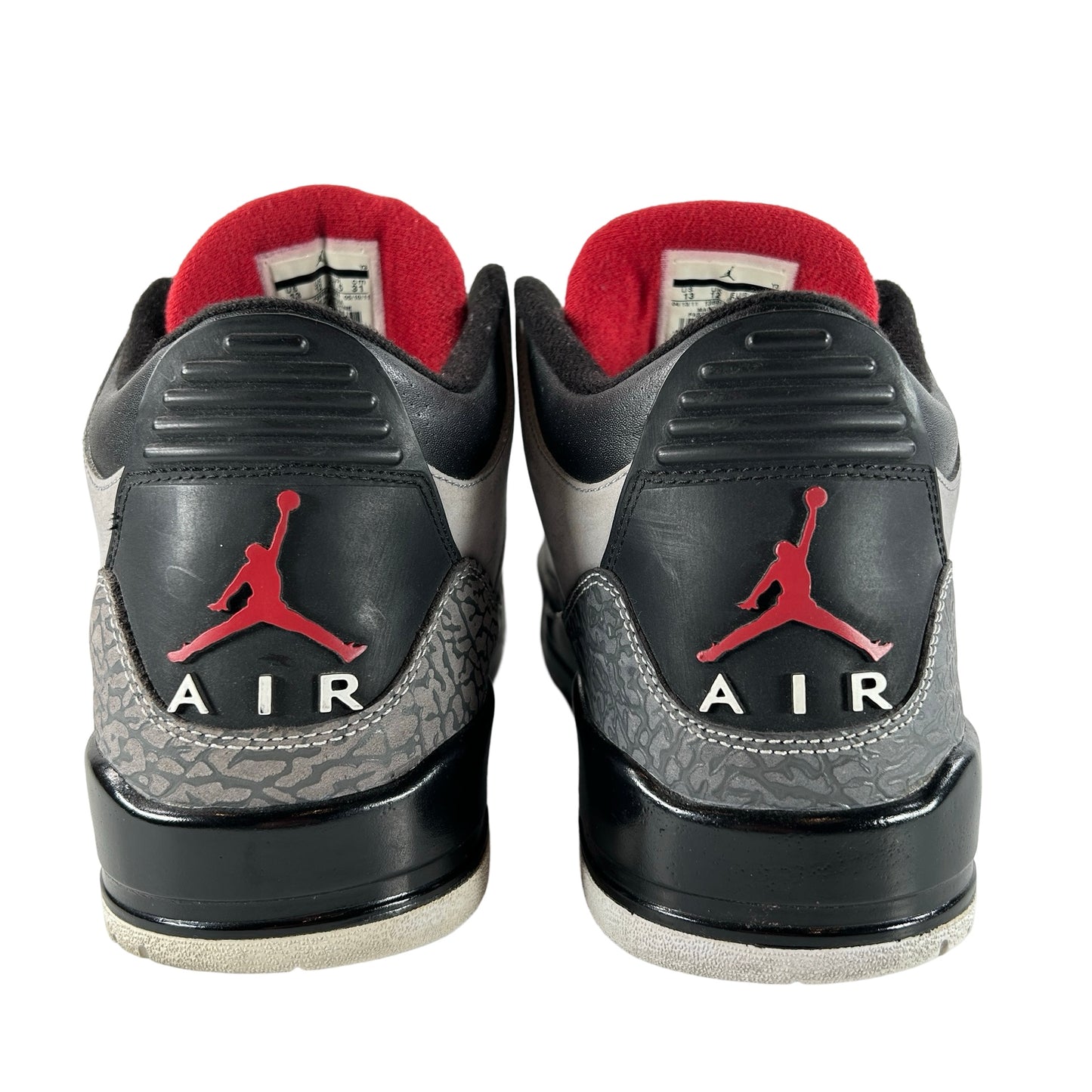 136064 003 Jordan 3 Retro Stealth [USED] - 13 M (Used) (No Box)