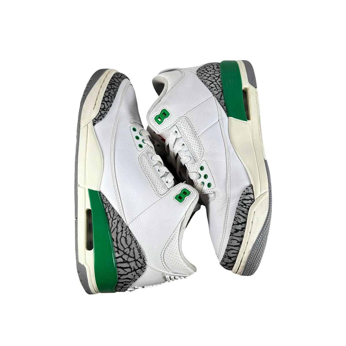 CK9246 136 Jordan 3 Retro Lucky Green (W) [USED] - 10.5 W (Used)
