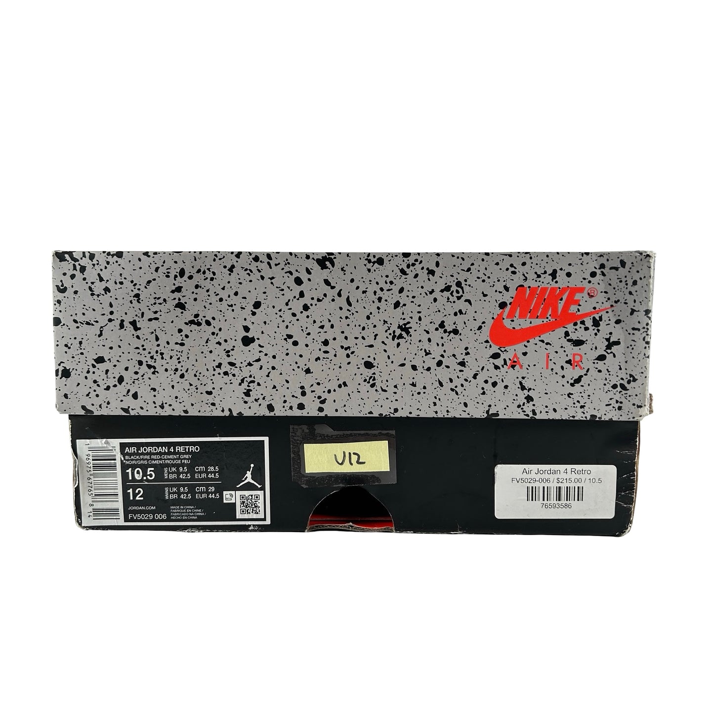 FV5029 006 Jordan 4 Retro Bred Reimagined [USED] - 10.5 M (Used12)