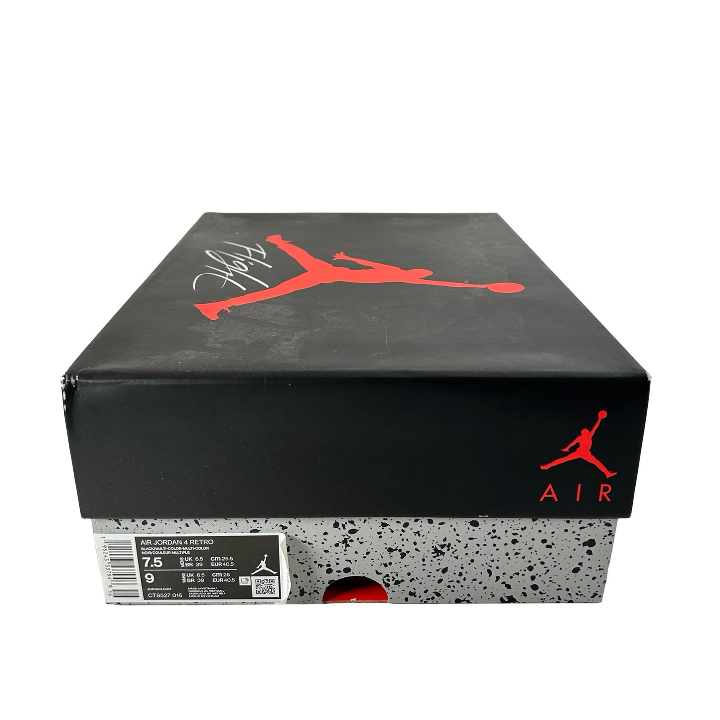 CT8527 016 Jordan 4 Retro Red Thunder [USED] - 7.5 (Used)