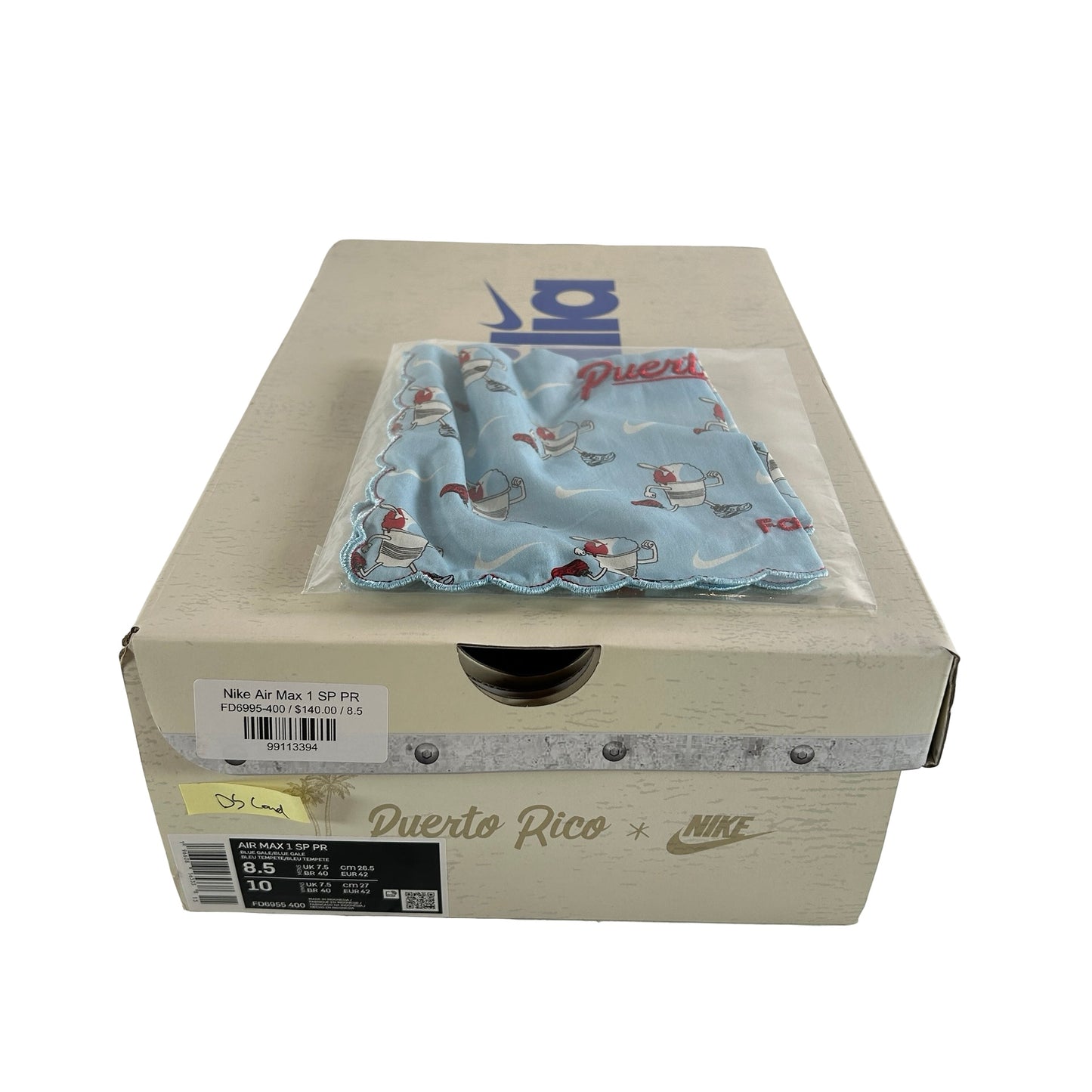 FD6955 400 Nike Air Max 1 Puerto Rico Azul Gale