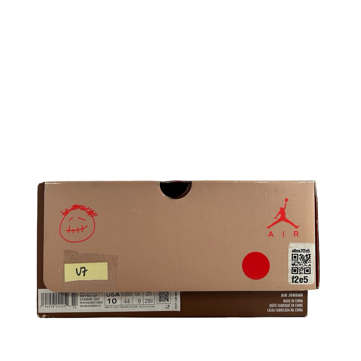 DH0690 200 Jordan 6 Retro Travis Scott British Khaki [USED] - 10 M (Used7)