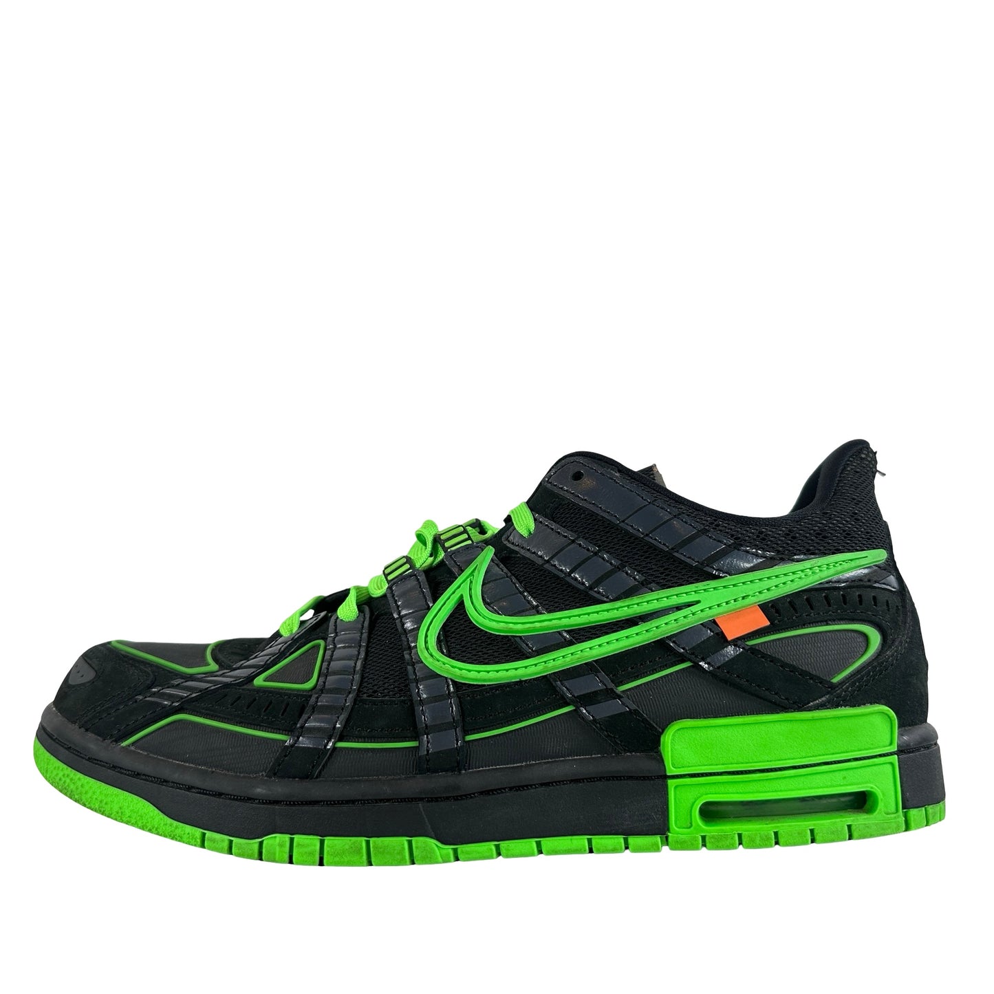 CU6015 001 Nike Air Rubber Dunk Off-White Green Strike [USED] - 10.5 M (Used3)