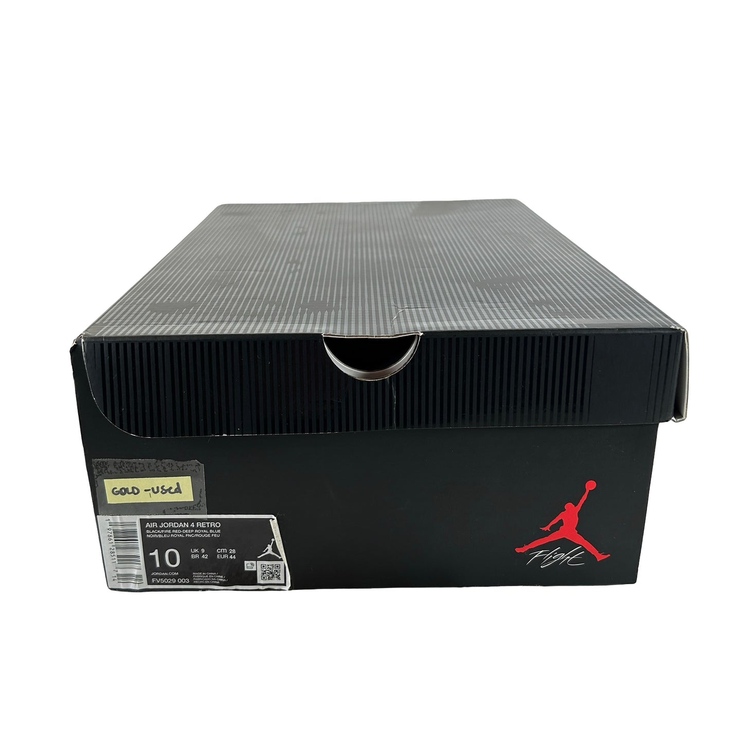 FV5029 003 Jordan 4 Retro Rare Air (Gold Lettering) [USED] - 10 M (Used)