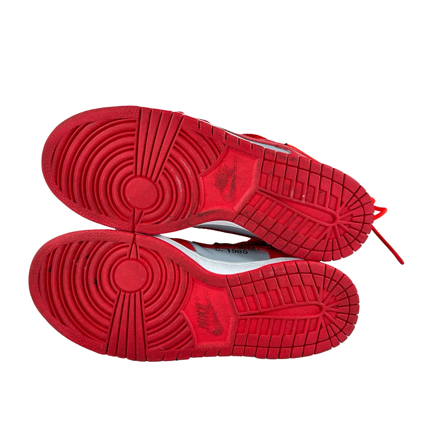 CT0856 600 Dunk Low Off-White Red [USED] - 7 M (Used2)