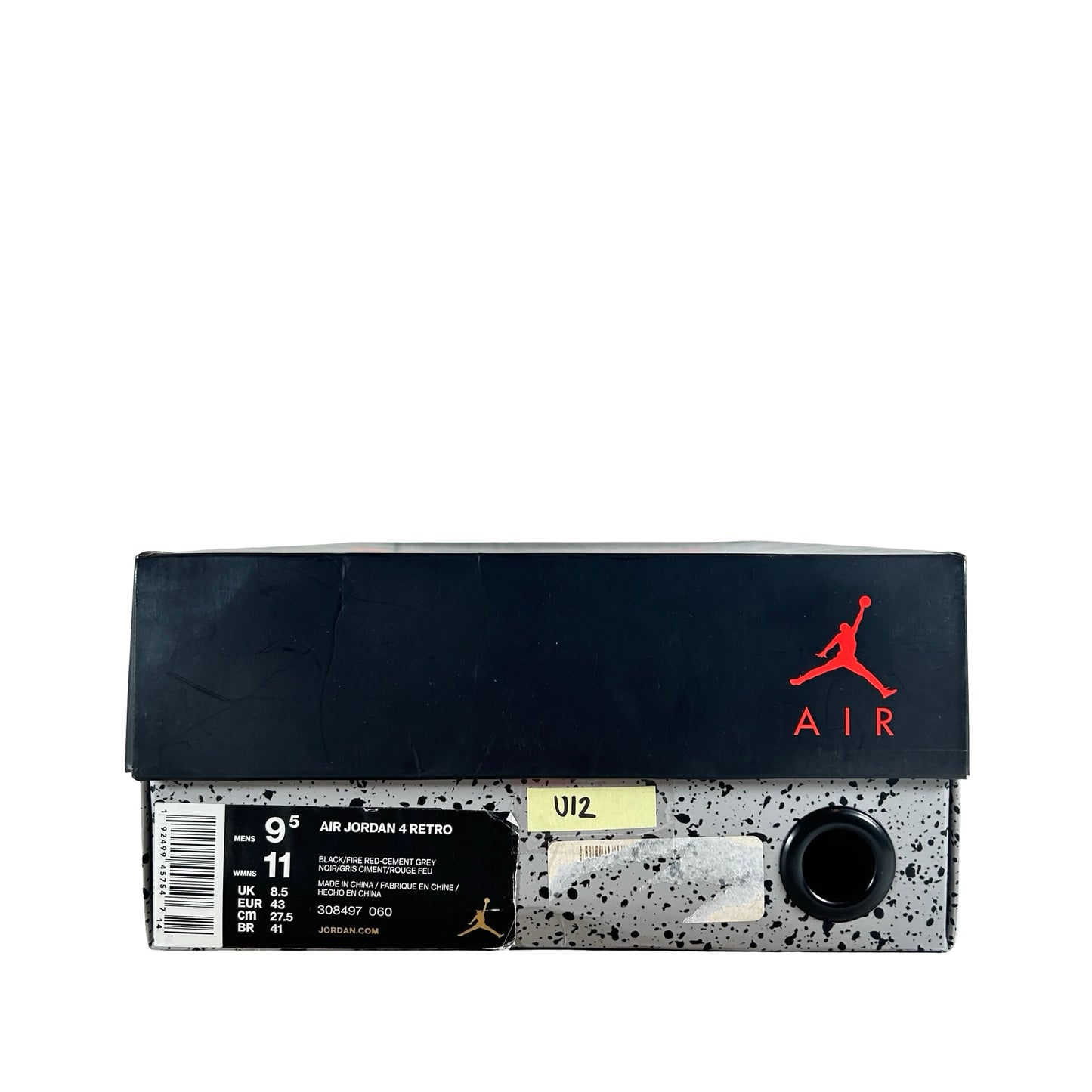 308497 060 Jordan 4 Retro Bred (2019) [USED] - 9.5 M (Used12)