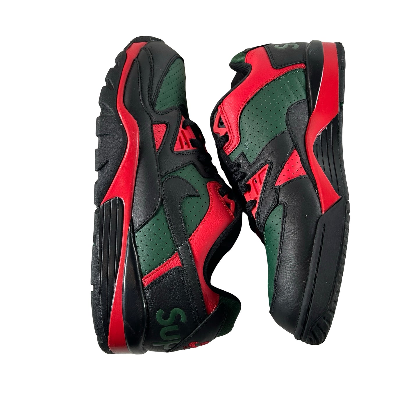 CJ5291 001 Nike Cross Trainer Low Supreme Black Green Red [USED] - 12 M (Used2)