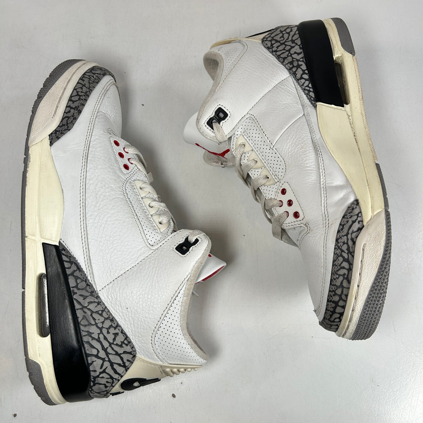 DN3707 100 Jordan 3 Retro White Cement Reimagined [USED] - 10 M (Used7)