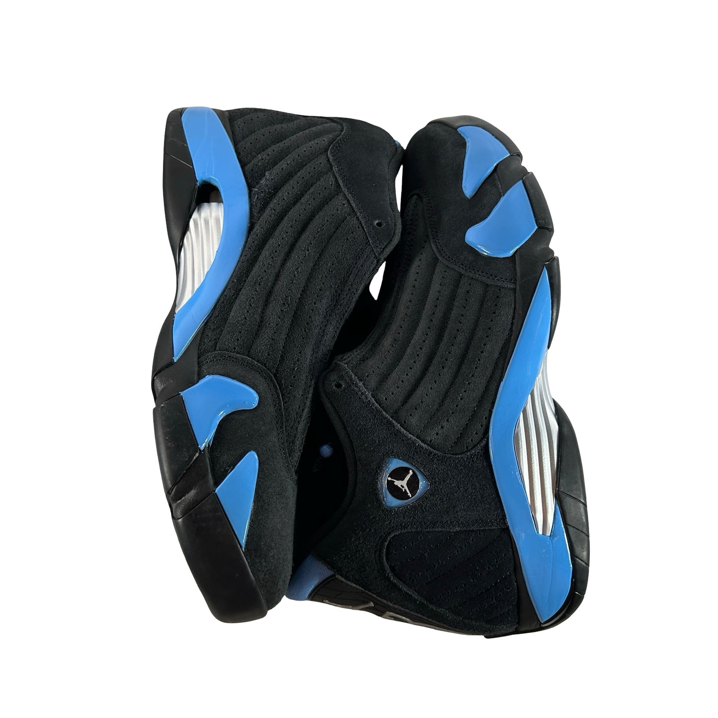 487471 007 Jordan 14 Retro Black University Blue (2026) [USED] - 12 M (Used4)