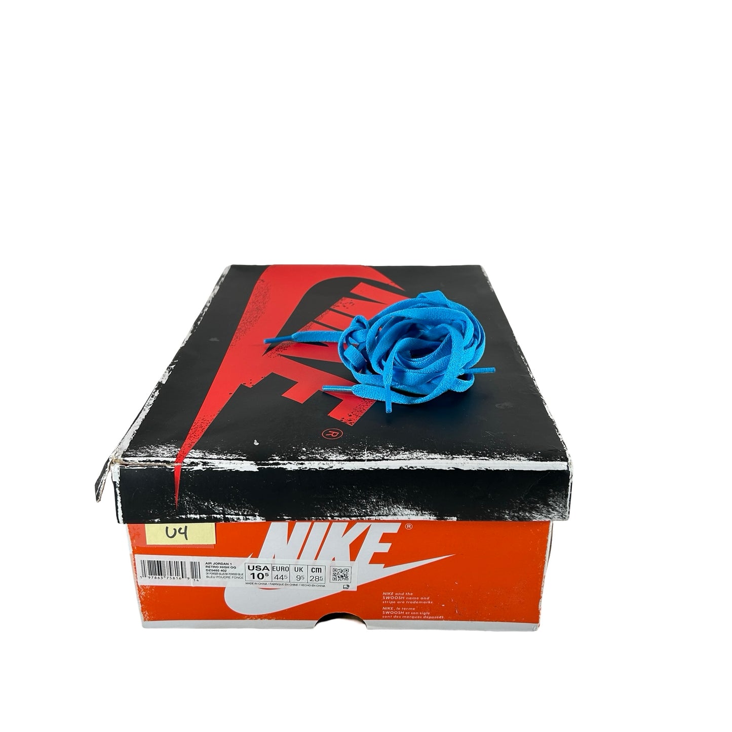 DZ5485 402 Jordan 1 Retro High OG UNC Reimagined [USED] - 10.5 M (Used4)